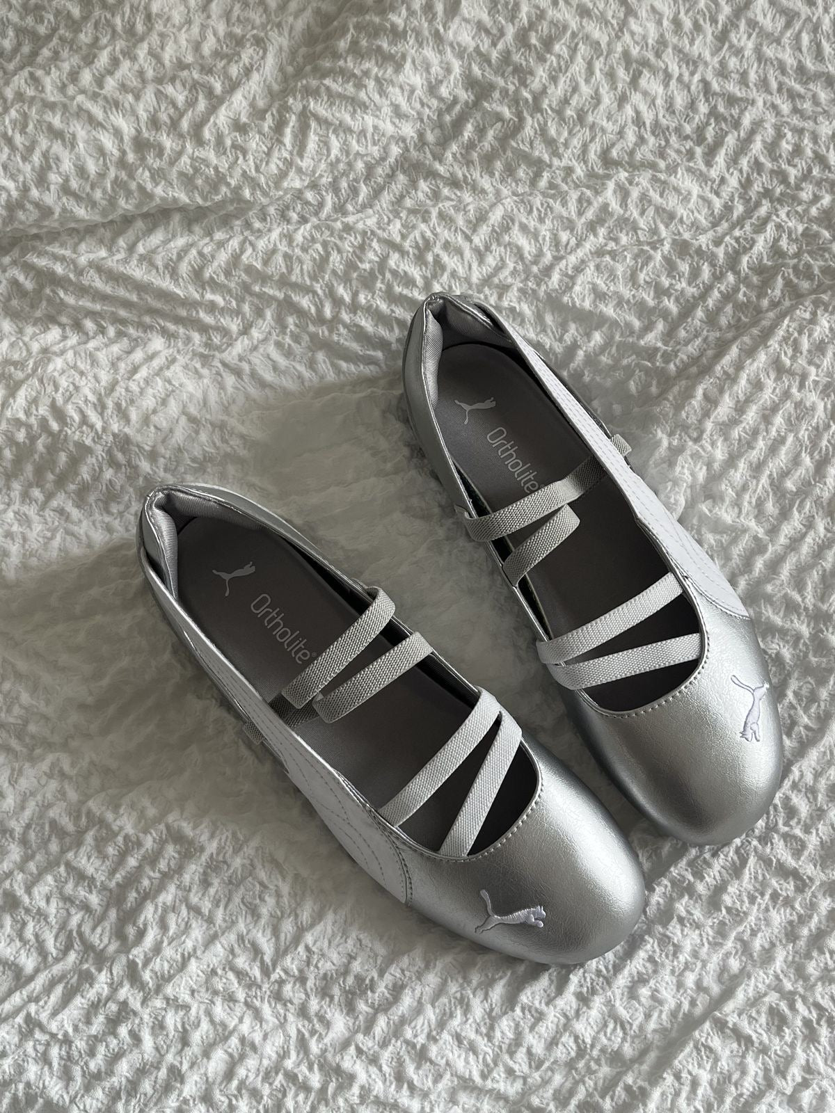 Ballet Spint - Silver/White