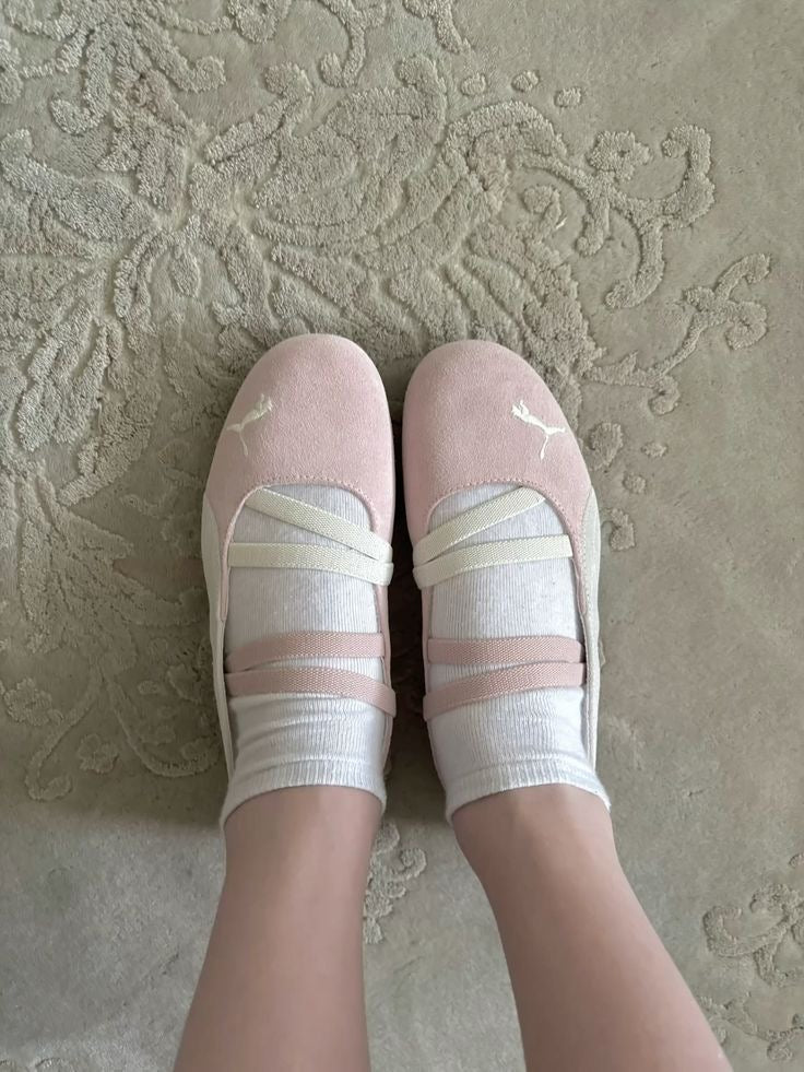 Ballet Spint - Pink/White